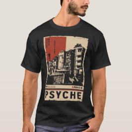 PSYCHE Japanse geïnspireerde stedelijke geest T-shirt