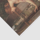 Psyche Open de deur in Cupid's tuin - 1904 Tissuepapier (Detail)