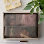 Psyche Open de deur in Cupid's tuin - 1904 Tissuepapier (Geschenk)