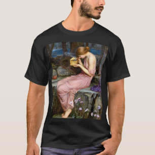 Psyche Opening van de Golden Box Waterhouse Art T-shirt