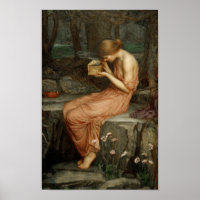 Psyché Ouverture de la boîte d'or Poster Imprimer