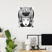 Psyche Poster (Thuiskantoor)
