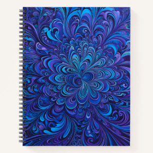 Psychedelia couleur Airbrush Art Carnet Spiral