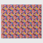 Psychedelic 60s/70s cadeaupapier (Vlak)