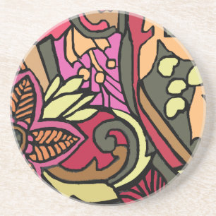 Psychedelic 60s Style Onderzetter