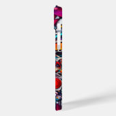Psychedelic Abstract Design Case-Mate iPhone Case (Achterkant / Links)