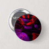 Psychedelic Abstracte Button (Voorkant /achterkant)