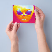 Psychedelic Alien Flyer (Hand)