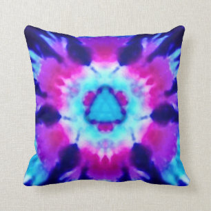 Psychedelic Alien Invasion Rainbow-Sierkussen Kussen