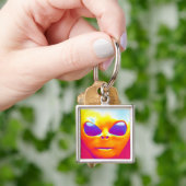 Psychedelic Alien Sleutelhanger (Hand)