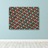 Psychedelic Art Canvas (Insitu (Houten vloer))