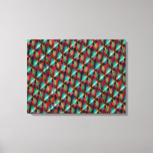Psychedelic Art Canvas Afdruk