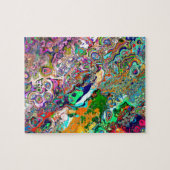 Psychedelic Art Legpuzzel (Horizontaal)