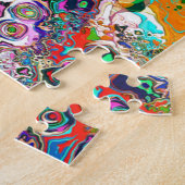 Psychedelic Art Legpuzzel (Zijkant)