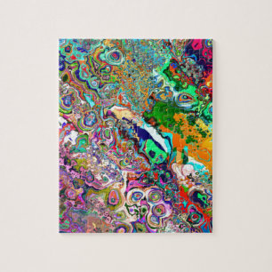 Psychedelic Art Legpuzzel