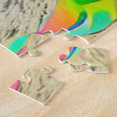 Psychedelic Balloons Welkom Thuispuzzel Legpuzzel (Zijkant)