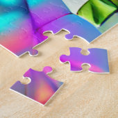 Psychedelic Balloons Welkom Thuispuzzel Legpuzzel (Zijkant)