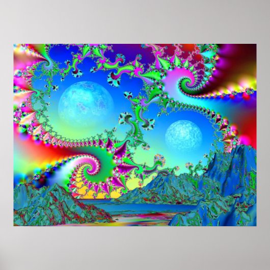 Psychedelic Bay - Poster (Voorkant)