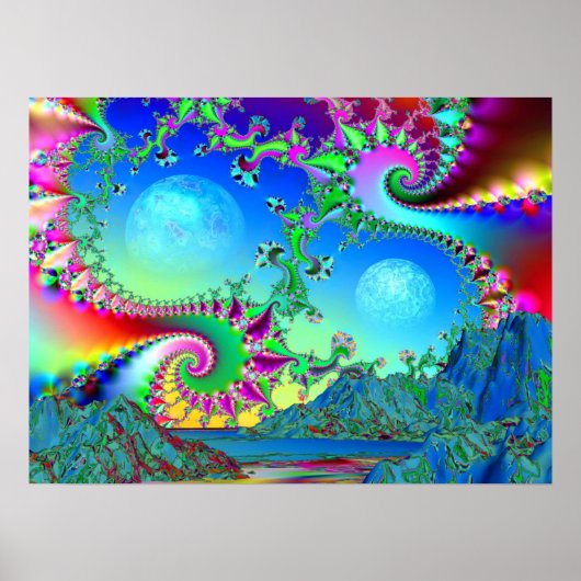 Psychedelic Bay - Poster (Voorkant)