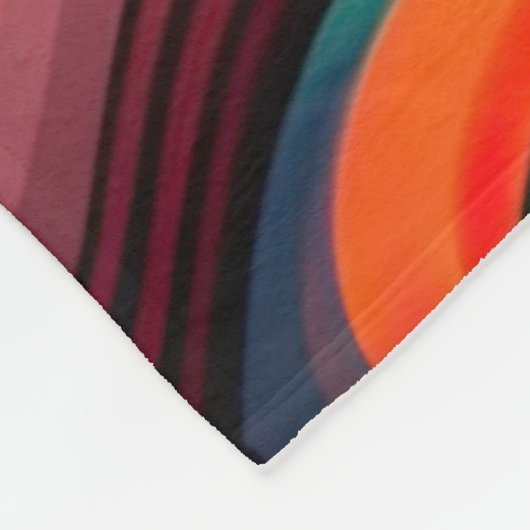 Psychedelic Blanket Fleece Deken (Hoek)