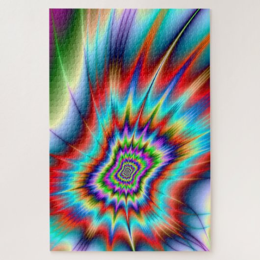 Psychedelic Blast Legpuzzel (Verticaal)