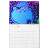 Psychedelic Blist Kalender (Feb 2026)