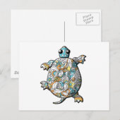 Psychedelic Briefkaart (Voorkant / Achterkant)
