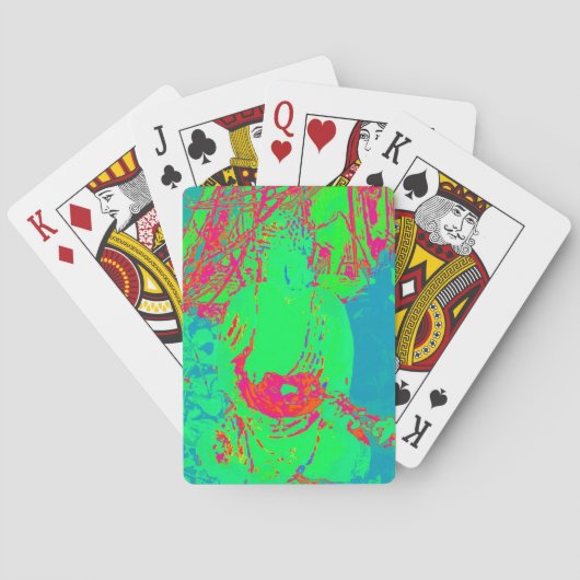 "PSYCHEDELIC BUDDHA"-dek van PLAYCARDS Pokerkaarten (Achterkant)