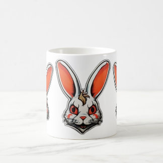 Psychedelic Bunny psycho classique mug