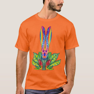 Psychedelic bunny t-shirt