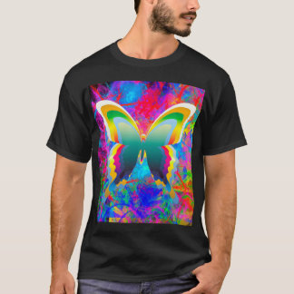 Psychedelic Butterflies T-shirt