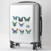Psychedelic Butterfly Delight Sticker Sheet (Koffer)