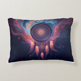 psychedelic camping cushiom accent kussen