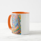 Psychedelic Cat, Louis Wain マグカップ Mok (Voorkant links)