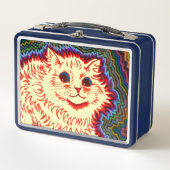 Psychedelic Cat van Louis Wain (Voorkant)