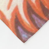  Psychedelic Cat van Louis Wain Fleece Deken (Hoek)