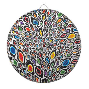 Psychedelic Cheetah Dartbord