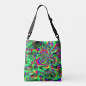 Psychedelic Circles...... Crossbody Tas (Achterkant)