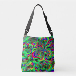 Psychedelic Circles...... Crossbody Tas
