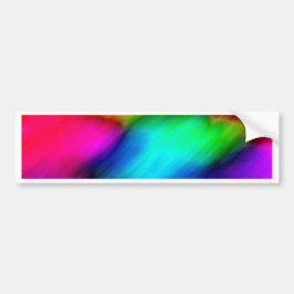 Psychedelic Colors Bumpersticker