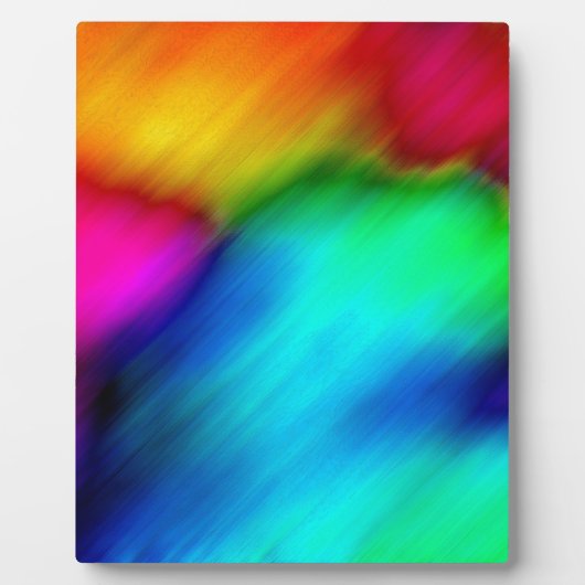 Psychedelic Colors Fotoplaat (Voorkant)