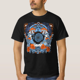 Psychedelic Cosmic Portal Alien Fantasyland T-shirt
