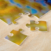 Psychedelic Daisy Jigsaw Puzzel (Zijkant)