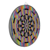 Psychedelic Dartboard Dartbord (Voorkant Links)