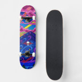 Psychedelic Deck voor Skateboard (Voorkant)