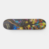 Psychedelic Deck voor Skateboarders Skateboard (Horizontaal)