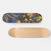 Psychedelic Deck voor Skateboarders Skateboard (Horizontaal)