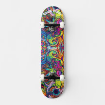 Psychedelic Decks for Skateboard
