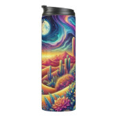 Psychedelic Desert Moonscape Thermosbeker (Geroteerd rechts)