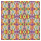 Psychedelic Design Fabric Stof (Close Up)